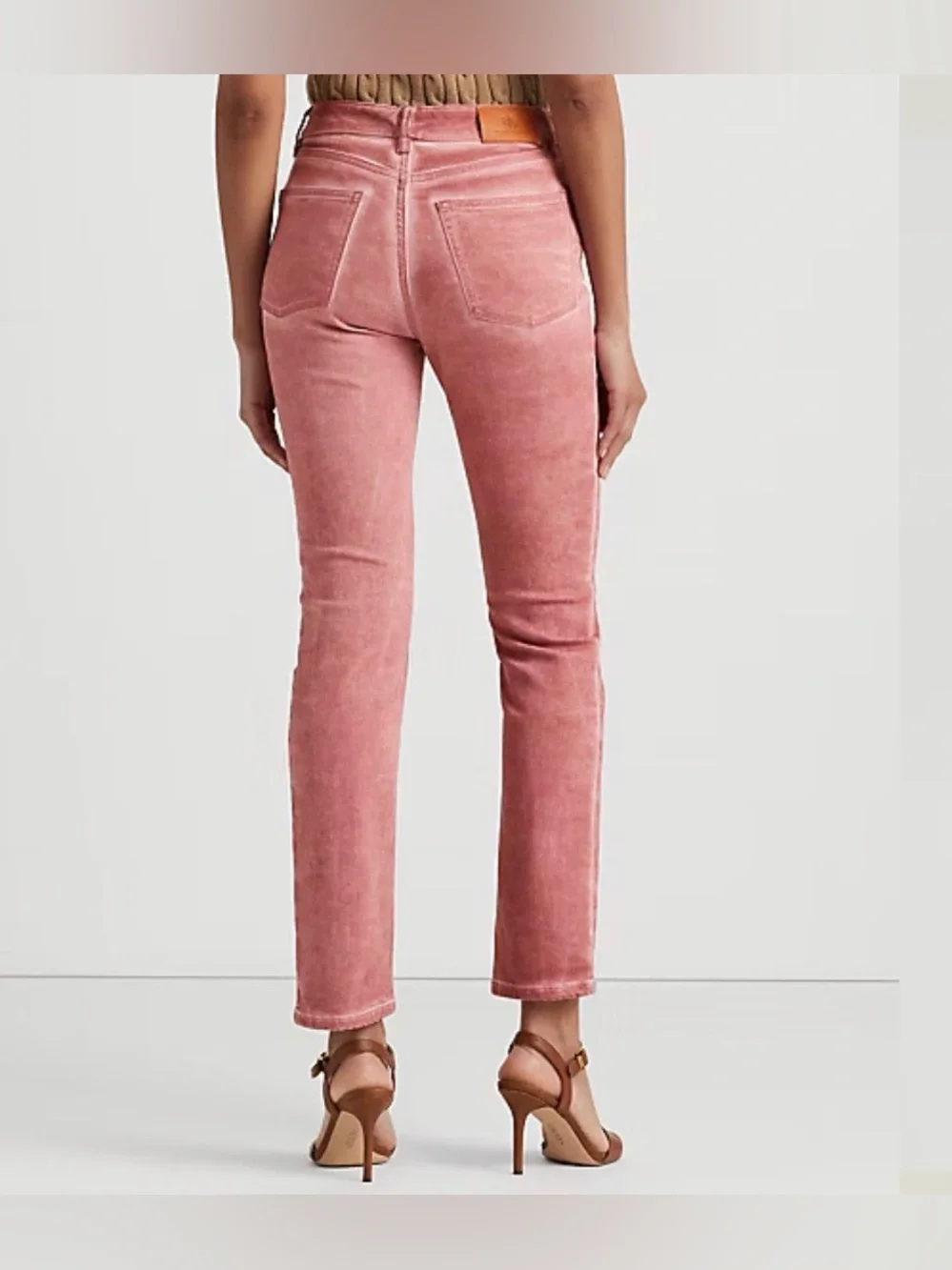 Ralph Lauren High-Rise Straight Ankle Jean Size 4